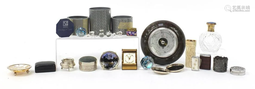 Antique and later objects including Swarovski crystal,