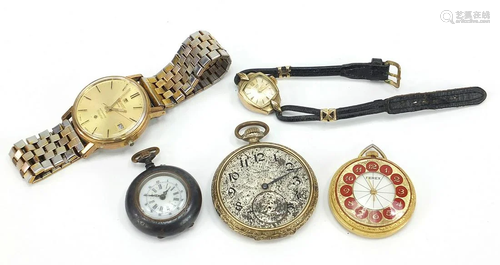 Vintage and later watches including Tissot Seastar,