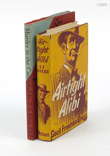 Two hardback books with dust jackets comprising