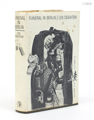 Funeral in Berlin by Len Deighton, hardback book with