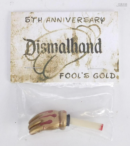 Fifth anniversary DMS Dismalhand resin severed hand