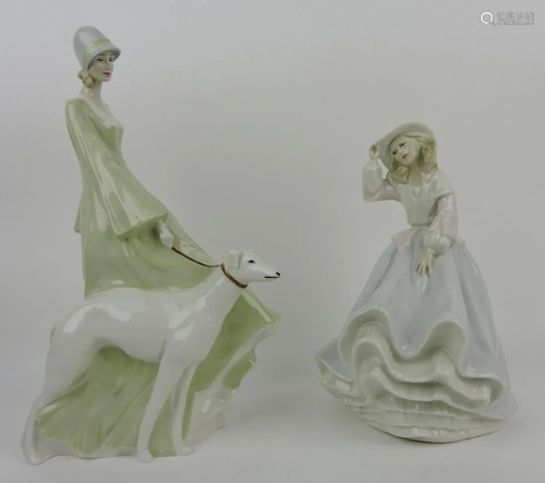 Royal Doulton Reflections lot of figures: