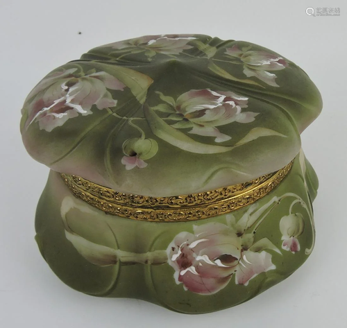 Nakara signed large dresser box with