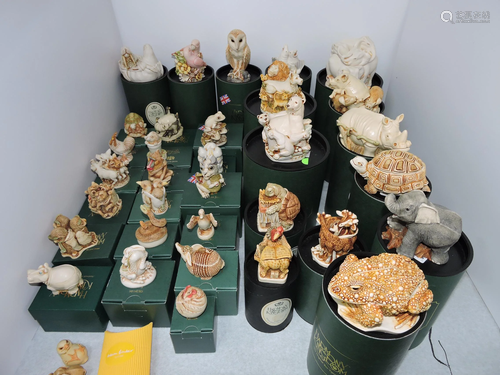 Harmony Kingdom lot of 36 Netsuke and