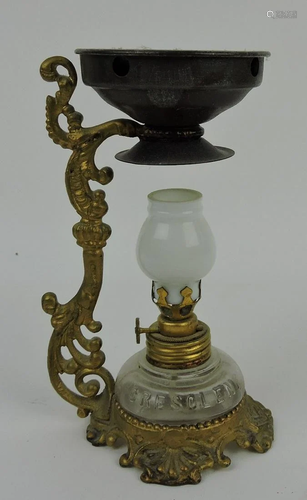 Cresolene miniature oil lamp