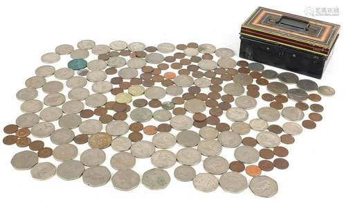 Pre decimal and later British coinage including pound