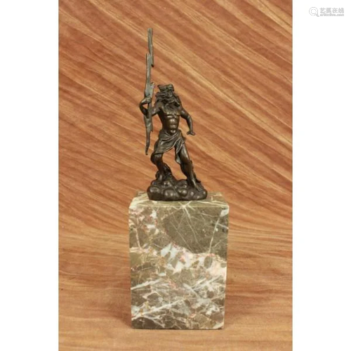 Poseidon God of Sea Bronze Sculpture