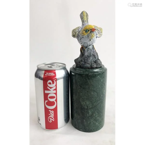 Birds edition Pigeon Racing Bronze Sculpture