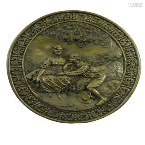 Forgive Me Bronze Wall Plaque Sculpture