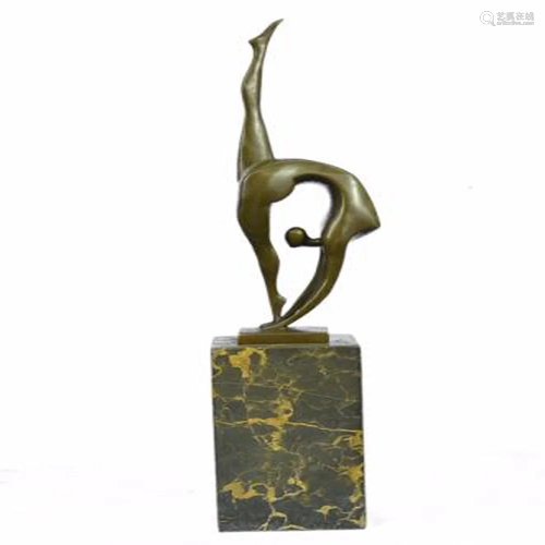 Ballerina Bronze Figure