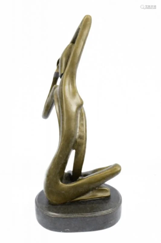 Modern Female Bronze Sculpture