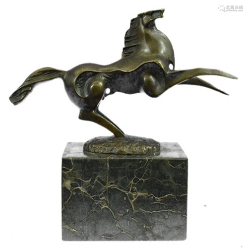 Horse Stallion Bronze Sculpture