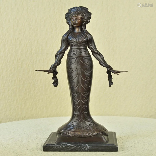 Girl Bronze Sculpture