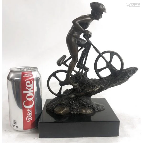 Biking Sport Edition Bicycle Bronze Sculpture