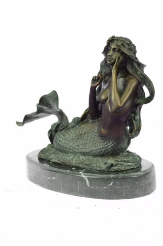 Mermaid Bronze Sculpture