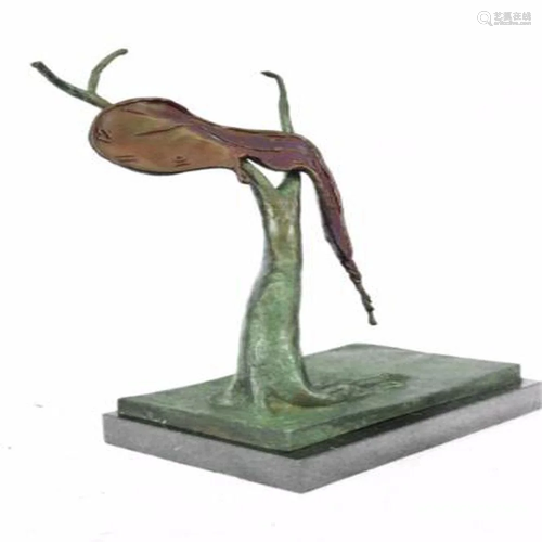 Persistence of Memory Bronze Statue