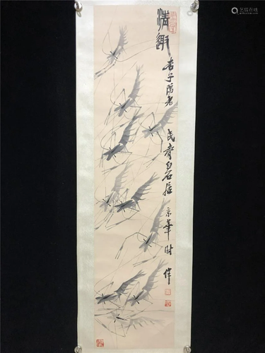 Chinese painting and calligraphy,with