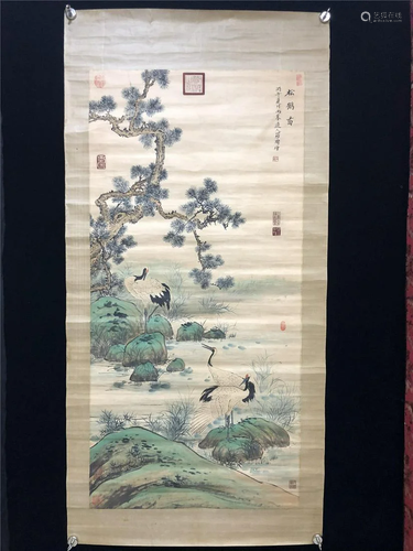 Chinese painting and calligraphy,with