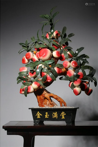 Old stock,Jade bonsai.Dimension: 75x53 cmweight: …