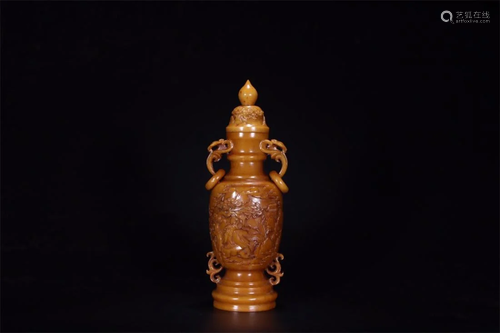 Old stock,hetian jade ornament,carved people with