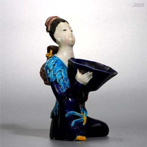 Republic of China figure statue porcelain