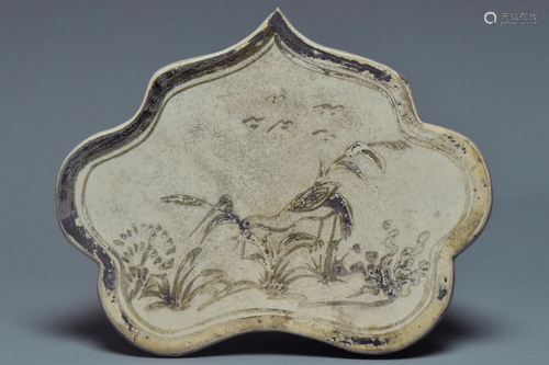 A PAINTED CIZHOU PILLOW