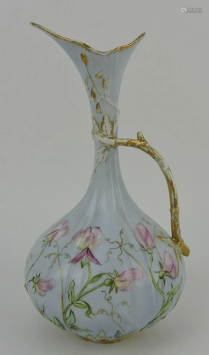 Porcelain Aesthetic ewer, 9 3/4