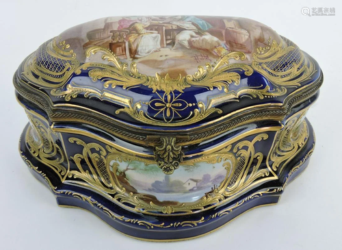 Sevres exceptional hand painted