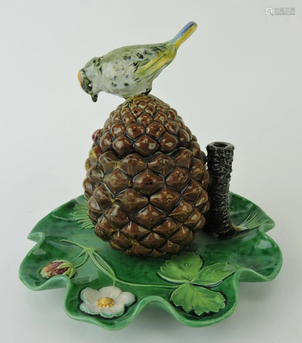 Minton majolica very rare pine cone