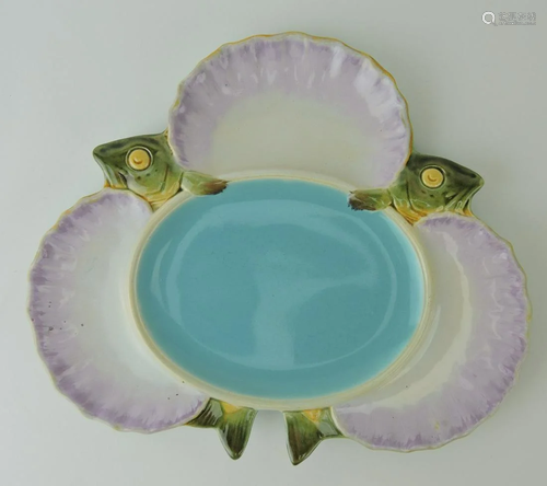 Minton majolica fish and shells seafood