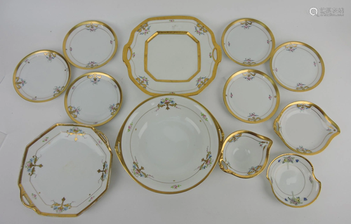 Pickard lot of 12 bowls, plates, saucers