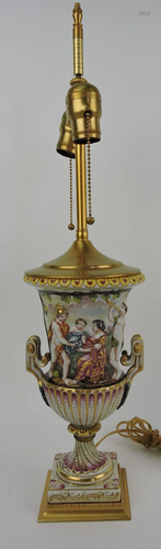 Capodimonte table lamp