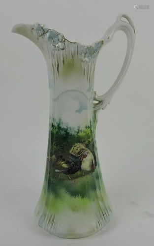 R.S. Prussia marked tankard pitcher