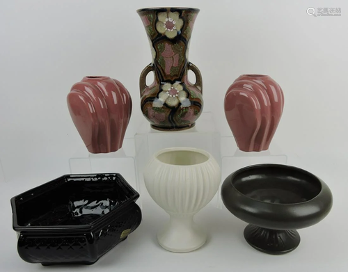 Pottery lot of 6 pieces