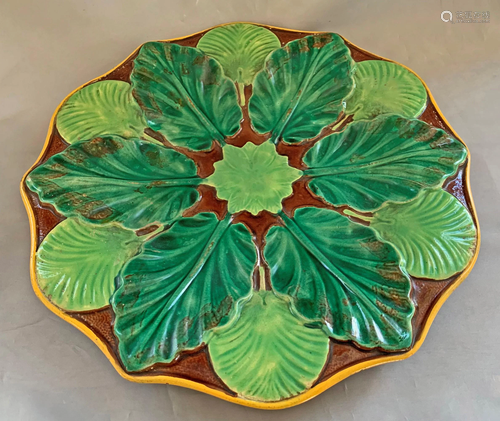 George Jones large leaf tray on