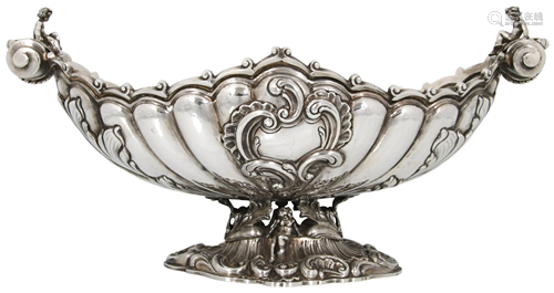 Italian Silver Centerpiece by Braganti