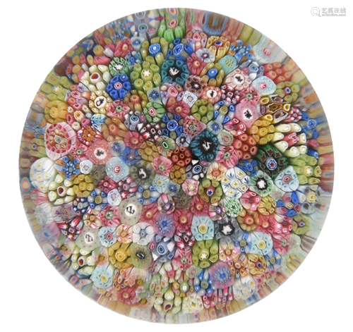 Baccarat Millefiori Paperweight