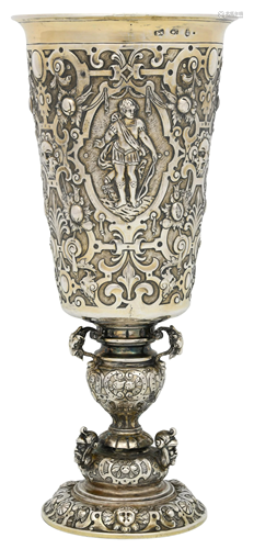 English Sterling Silver Chalice