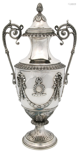 Fabergé Limited Edition Sterling Silver Urn