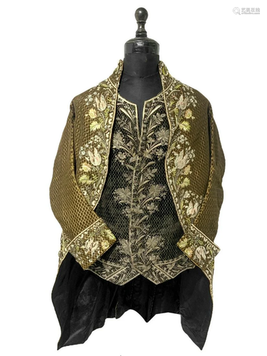 Old suit of the French court, 1750/1775. With