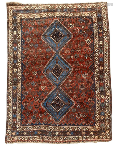 Carpet Shiraz, Persia. 303x221 cm