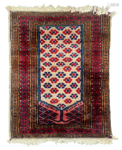 Carpet of Malayer, 1960 ca. Cm 60x48