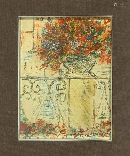 Michele Cascella (Ortona Milan 1892- 1989), mixed media