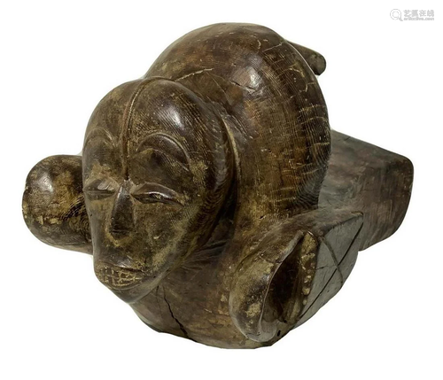 Mask Elephant, Ogbodo Igbo Izi, Secolo XIX, Nigeria.