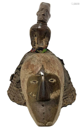 Ejagham-Head Ekoi, Nigeria, early twentieth century. H