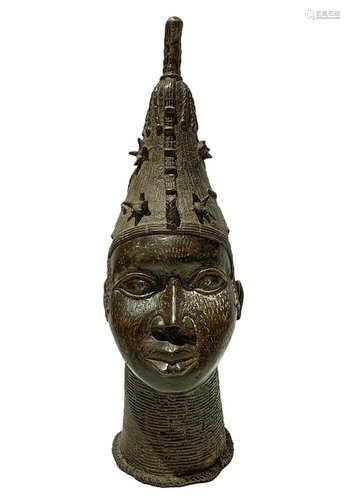 Bronze cire perdue sculpture Ife, Nigeria.