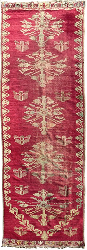 Kirsheir carpet, 430x100 cm. Central Anatolia, Mejid