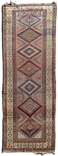 Malayer carpet, 355x106 cm. Western Persia, 1940-50