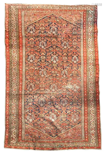 Malayer carpet, 400x195 cm. Western Persia. 1940-50