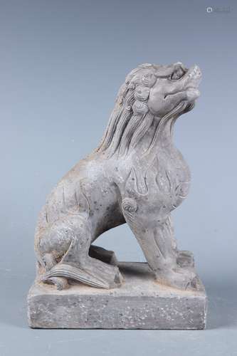 chinese stone carving beast